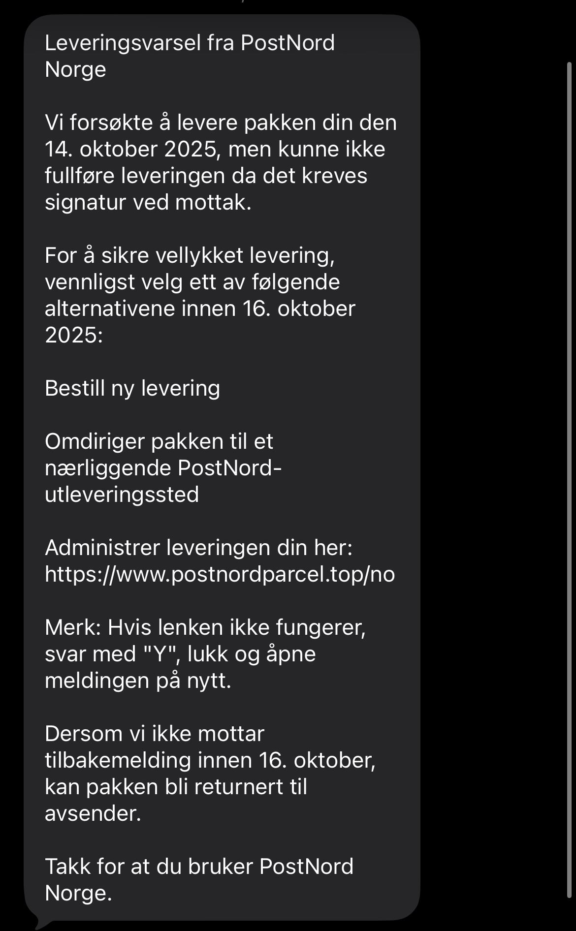 svindel sms